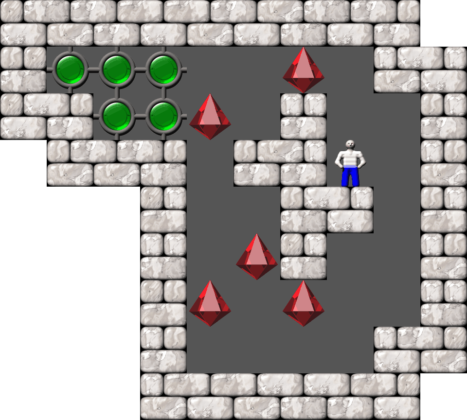 Sokoban Alberto Garcia Arranged level 126